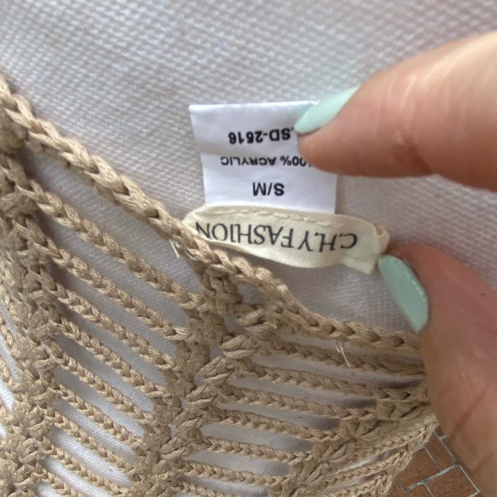 Crochet Long Dress Beach Cover Up - Picture 8 of 8